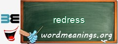 WordMeaning blackboard for redress